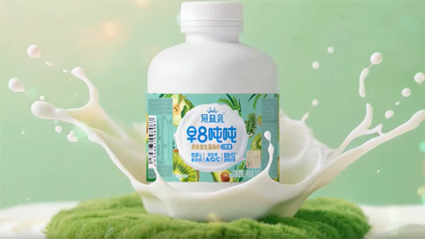冠益乳早八噸噸廣告